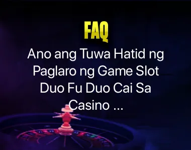Game Slot Duo Fu Duo Cai Game Slot Duo Fu Duo Cai