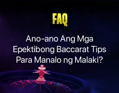 Baccarat Tips Baccarat Tips