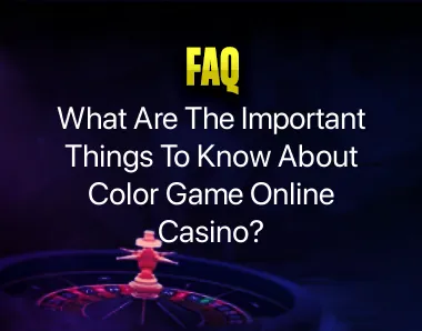 Color Game Online Casino Color Game Online Casino