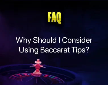 Baccarat tips Baccarat tips