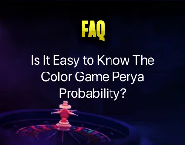 Color Game Perya Probability Color Game Perya Probability