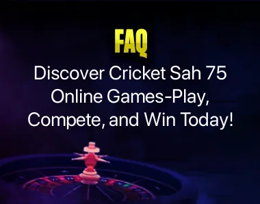 Cricket Sah 75 Online Games Cricket Sah 75 Online Games