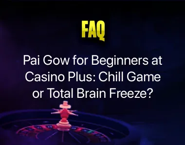 Pai Gow For Beginners Pai Gow For Beginners
