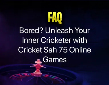 Cricket Sah 75 Online Games Cricket Sah 75 Online Games