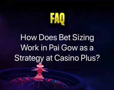 Pai Gow betting strategy Pai Gow betting strategy
